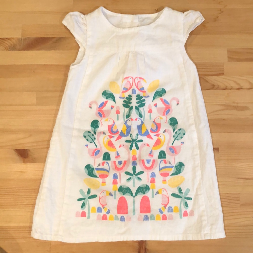Gymboree Linen/Cotton Tropical Dress